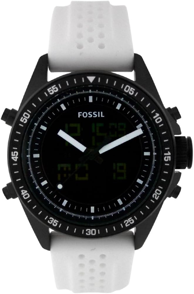 Watch strap Fossil BQ9415 Silicone 22mm